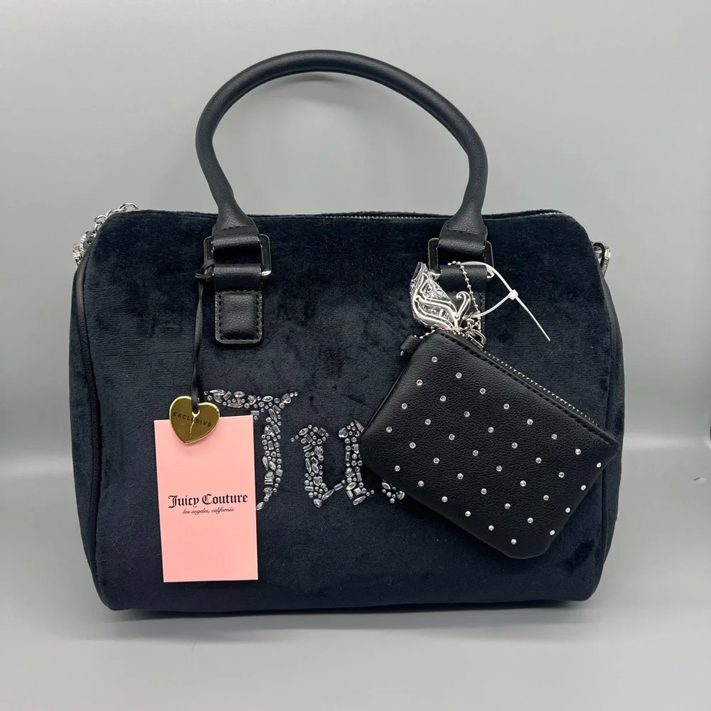Juicy couture all that glitters satchel purse